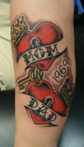 Mommy And Daddy Mom Tattoos Remembrance Tattoos Dad Tattoos