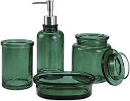 Shop bed bath & beyond for incredible savings on bathroom accessory sets you won't want to miss. Emerald Green Bathroom Accessories The Grand Home Design
