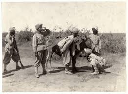 Sepoy Family Going Home on Leave. This ...