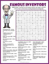 Easy and instant installation online. Famous Inventors Word Search Puzzle Worksheet Activity Famous Inventors Inventor Social Studies Worksheets