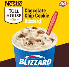 Dairy Queen Debuts New Nestle Toll House Chocolate Chip Cookie Blizzard For July 2021 The Fast Food Post