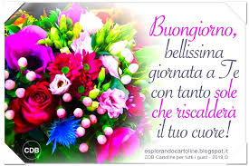 Cdb Cartoline Per Tutti I Gusti Cartolina Buongiorno Bellissima Giornata A Te Con Onomastico Buon Compleanno Buon Onomastico