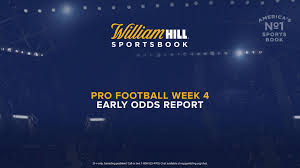 Vegas pro football odds from previous weeks are available all season long. Pro Football Week 4 Early Odds Report William Hill Us The Home Of Betting