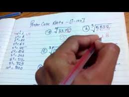 Find Out Cube Roots 1 To 100 In 3 Sec By Vedic Maths