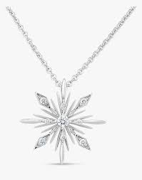How to draw snowflakes drawing instructions 1. Disney Frozen 2 Snowflake Necklace Hd Png Download Transparent Png Image Pngitem