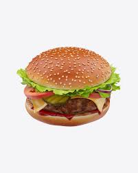 Download Download Burger Transparent Png On Yellow Images 360 PSD Mockup Templates