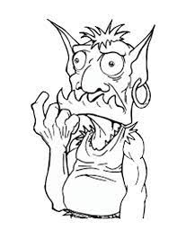 Print all of our coloring pages for free. Fear Goblin Coloring Page Free Printable Coloring Pages For Kids