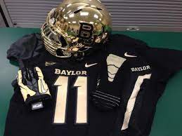 Baylor — new uniforms across baylor athletics. Baylor Is Wearing Some Pretty Cool All Black Uniforms This Weekend For The Win