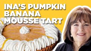 This is a rich, spicy pie that slices well and has a bright pumpkin flavor. Barefoot Contessa Makes A Pumpkin Banana Mousse Tart For Thanksgiving Food Network Youtube