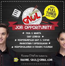 Info lowongan kerja di bandung untuk mahasiswa. Lowongan Kerja Bakmie Gaul Bandung Lowongan Kerja Terbaru Indonesia 2021