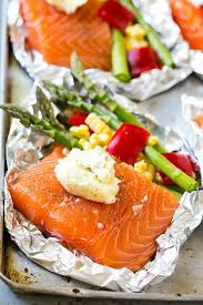 If using nonstick aluminum foil, place the salmon fillets on the nonstick side. Salmon Foil Packets Dinner At The Zoo