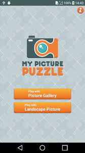 Sliding puzzle challenge your friends in puzzle games! My Picture Puzzle For Android Apk Download