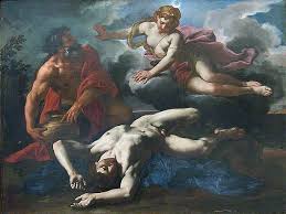 Diana Standing Next To The Corpse Of Orion By Daniel Seiter In 1685 Orion Mythology Greek Paintings Mythology Paintings