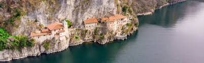 Tourist information eremo santa caterina del sasso. Eremo Di Santa Caterina Del Sasso Albergo Riva Hotel 3 Stelle A Reno Di Leggiuno Sul Lago Maggiore