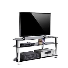 Innovative design is par for the course with our led televisions. Rfiver Black Tempered Glass Corner Tv Stand Suit For Led Lcd Oled And Plasma Flat Screen Tvs Up To 55 In Glass Entertainment Center Corner Tv Stand Corner Tv