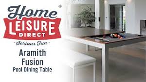 Come and experience the aramith fusion in our showroom. Aramith Fusion Pool Dining Table Youtube