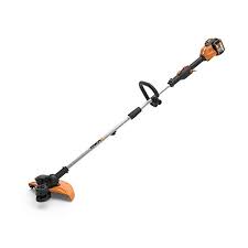 Black And Decker Cordless Weed Eater Battery Charger Amazon Com Worx Wg184 40v 2 0ah 13 Cordless Grass Trimmer Edger With In Line Edging And Command Feed 1 Hr Dual With Images Trimmers Cordless Drill Reviews Cordless