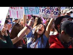 San Diego Women S March Thousands At Truth To Power Event Downtown Times Of San Diego