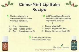 Young Living Cinna Mint Lip Balm Recipe Essential Oil Lip Balm Lip Balm Recipes Homemade Lip Balm