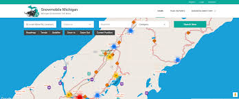 Michigan Upper Peninsula Snowmobile Trail Maps Reports