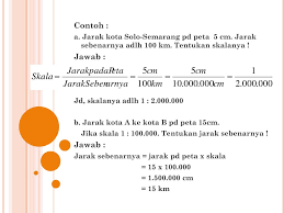 Jarak kota a dan b di peta = 5 cm,sedangkan skala peta 1 : Ppt Perbandingan Dan Skala Powerpoint Presentation Free Download Id 6953659