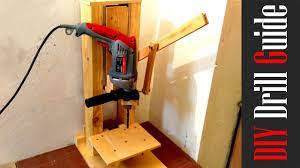 Diy Drill Press Making A 2 In 1 Homemade Drill Press Stand Youtube Homemade Drill Press Drill Press Stand Drill Press Diy
