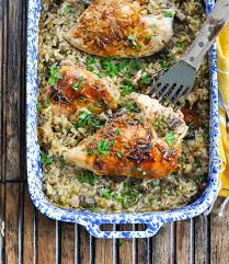 Preheat oven to 375 degrees f. Dump And Bake Chicken Wild Rice Casserole The Seasoned Mom
