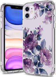 Amazon Com Bicol Iphone 11 Case Clear With Design For Girls Women 12ft Drop Tested Military Gra Phone Cases Protective Pretty Phone Cases Stylish Iphone Cases