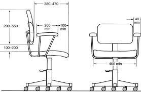 They come out of heavy research that, thankfully, a lot of people have already done for us and written books on; Office Chair Dimensions Household Furniture