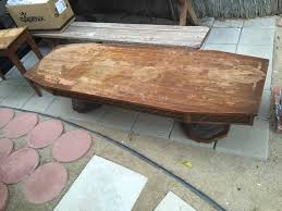 Glass coffee table in kidney shape attributed to adrain pearsall. Vintage Lane Mcm Coffee Table Style No 1085 09 Collectors Weekly