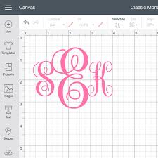 If you want to create professional printout, you should consider a commercial font. The Ultimate Guide To Creating Cricut Monograms Diary Of A Debutante
