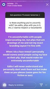 Jan 23, 2020 #51 updated reveal (w/ voice): Collecting Boundaries For Mcyt Adjacent Creators Pfps Krinios Has Said Before That He Would Be