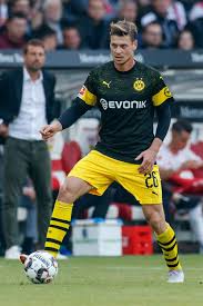 Lukasz Piszczek Of Borussia Dortmund Controls The Ball During The Borussia Dortmund Dortmund Football