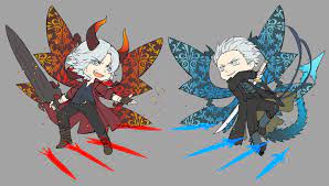 Four seaon of devil may cry nero spring. Chibi Dante And Vergil Devil May Cry Fan Art 42909411 Fanpop Page 4