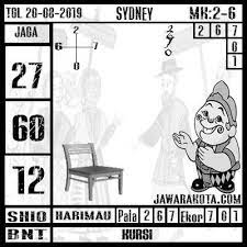 Syairtogel Jawara Kota Sydney Selasa 20 Agustus 2019 Sydney Jenis Singapura