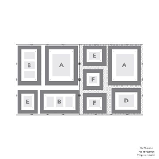 Studio Decor Wall Hanging Template Gallery Wall Template Photo Wall Decor Studio Decor