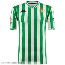 Real betis la liga spain atlético madrid real madrid c.f., escudos de futbol png. Casa Camiseta Real Betis 2018 2019 Verde Poleras De Football Soccer Jersey Football Tshirts Soccer