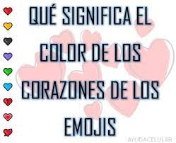 Que Significa El Color De Los Corazones De Los Emojis Ayuda Celular