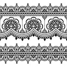 Vector Ornament Orient Traditional Style On White Features 100 Vector Shapes All Groups Have Names All Element Indian Henna Henna Tattoo Designs Henna Patterns