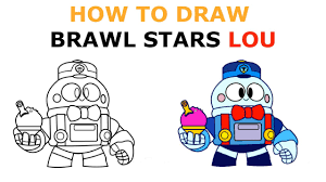 Brawl stats aims to help you win in brawl stars with accurate statistics and tips. How To Draw Brawl Stars Lou Brawl Stars New Character Lou Youtube
