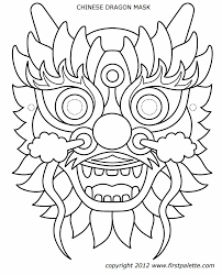 6th grade language arts worksheets. Dragon Mask Dragon Coloring Page Chinese New Year Dragon Dragon Coloring Pages