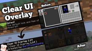 Can you use a 32x32 font in minecraft? Clear Ui Overlay Resource Pack 1 8 1 17 Youtube