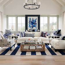 Decony gathered incredible living room ideas by the most amazing interior designers in the mabley handler interior design was founded in the hamptons when jennifer mabley, already an accomplished interior designer in new york city, was commissioned to design and decorate a house. Hamptons Elegance In Navy Coastal Style Living Room Coastal Living Rooms Living Room Decor Inspiration