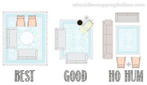 It gives the space a luxurious feel, and also tends to make a space feel bigger. Easy Guide To Area Rug Placement With Diagrams Rug Rugplacement Arearug Living Room Rug Placement Rug Placement Rugs In Living Room
