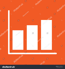 Bar Chart Icon Stock Vector Illustration Stock Vector