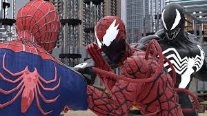 Carnage is a fictional supervillain appearing in american comic books published by marvel comics, usually depicted as an adversary of spider. Spider Man And Venom Vs Carnage 2 Spider Man Vs Venom 4 Spider Man Ultimate 7 Part 4 Youtube