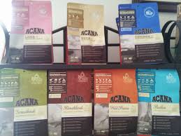 Acana Dog Food 7 Different Formulas Lam Okanagan Apple Duck Bartlett Pear Chicken Burbank Pota Acana Dog Food Dry Dog Food Obedience School For Dogs
