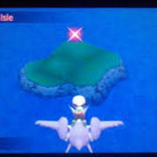 Talk to a guy in one of the houses in pacifidlog to see if the island is there. Crescent Isle Pokemon Wiki Fandom