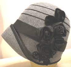 Cloche 1920 S Ladies Flapper Hat Vintage Style Grey Ebay Uk Hats Vintage Vintage Style Hat Flapper Hat