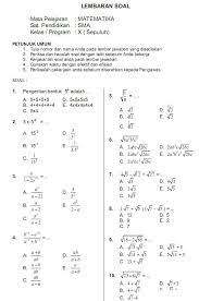 Maybe you would like to learn more about one of these? Kumpulan Soal Pangkat Dan Akar Kelas 9 Smp Akarkua
